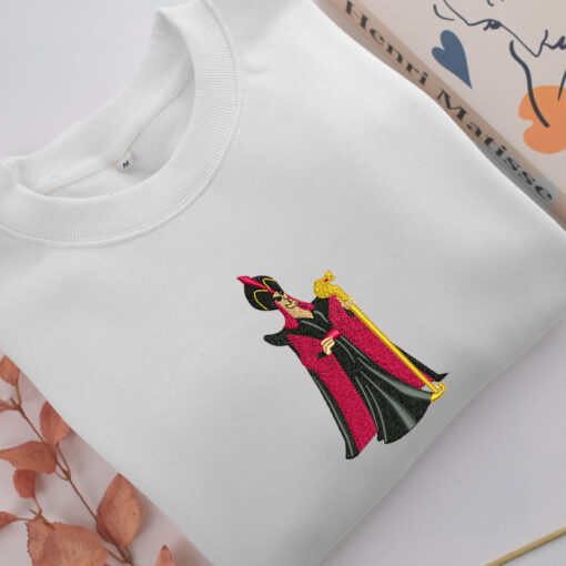 Jafar Embroidery, Disneyland Embroidered Sweatshirt, Movie Disney Inspired, Best Gifts Idea For Him Her - Image 2
