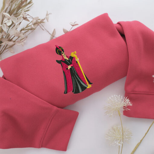 Jafar Embroidery, Disneyland Embroidered Sweatshirt, Movie Disney Inspired, Best Gifts Idea For Him Her - Image 4