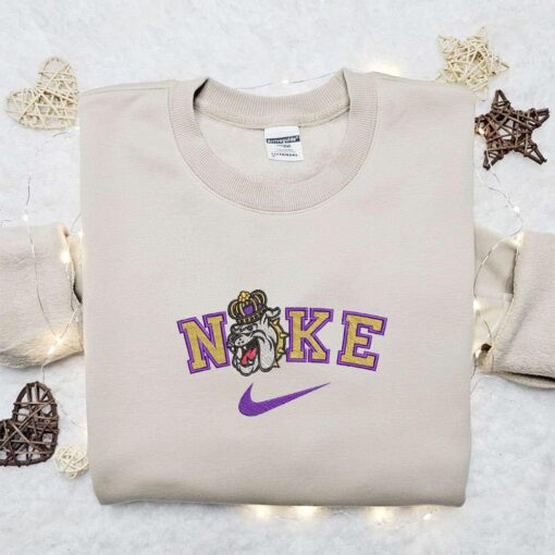 James Madison Dukes x Nike Embroidered Shirt NCAA Sports Embroidered Hoodie Best Gift Idea 1