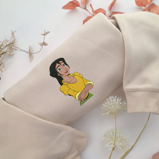 Jane Porter Half Embroidery, Disneyland Embroidered Sweatshirt, Movie Disney Inspired, Best Gifts Idea For Him Her