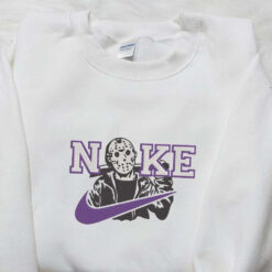 Jason Voorheer x Nike Embroidered Sweatshirt Nike Inspired Embroidered Shirt The Best Halloween Gift