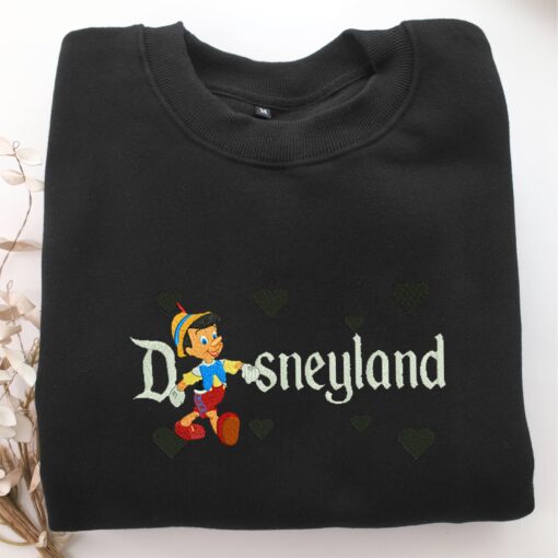 Jiminy Cricket Disneyland Embroidery, Disneyland Embroidered Sweatshirt, Movie Disney Inspired, Best Gifts Idea For Him Her - Image 5