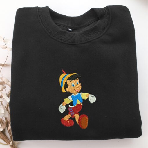 Jiminy Cricket Embroidery, Disneyland Embroidered Sweatshirt, Movie Disney Inspired, Best Gifts Idea For Him Her - Image 5