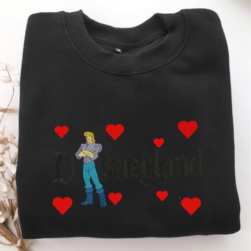 John Smith Disneyland Embroidery, Disneyland Embroidered Sweatshirt, Movie Disney Inspired, Best Gifts Idea For Him Her - Image 5