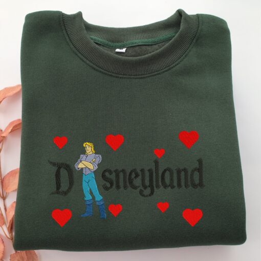 John Smith Disneyland Embroidery, Disneyland Embroidered Sweatshirt, Movie Disney Inspired, Best Gifts Idea For Him Her - Image 3