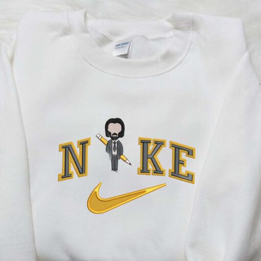 John Wick Nike Embroidered Shirt Movie Embroidered Shirt Trending Embroidered Shirt