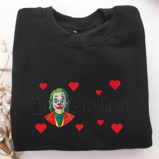 Joker v2 Disneyland Embroidery, Disneyland Embroidered Sweatshirt, Movie Disney Inspired, Best Gifts Idea For Him Her - Image 5
