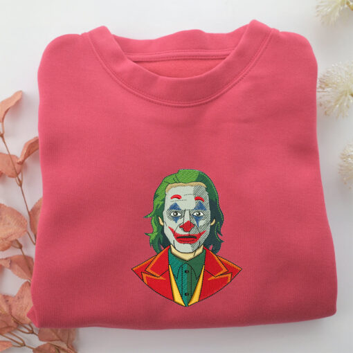 Joker v2 Embroidery, Disneyland Embroidered Sweatshirt, Movie Disney Inspired, Best Gifts Idea For Him Her - Image 4