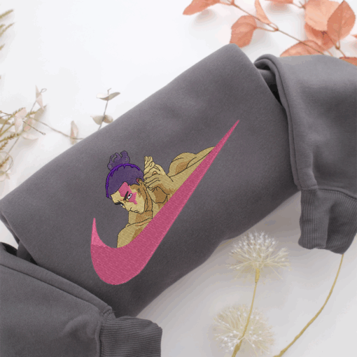 Jonathan Mukuasa Swoosh Nike Embroidered Sweatshirt, Nike Movie Inspired, Best Gifts Idea For Him Her - Image 4
