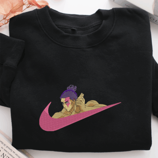 Jonathan Mukuasa Swoosh Nike Embroidered Sweatshirt, Nike Movie Inspired, Best Gifts Idea For Him Her - Image 2