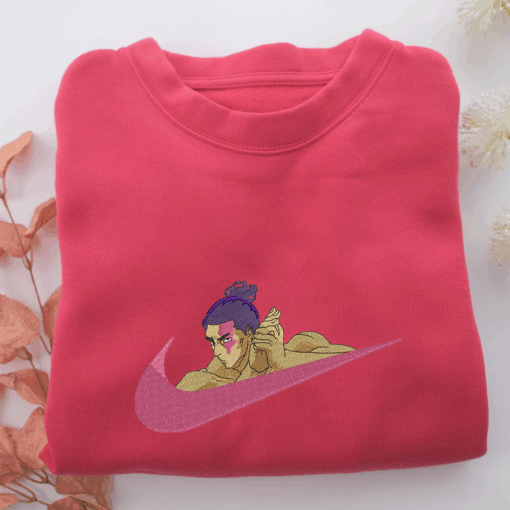 Jonathan Mukuasa Swoosh Nike Embroidered Sweatshirt, Nike Movie Inspired, Best Gifts Idea For Him Her - Image 5