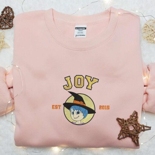 Joy Inside Out Circle Team Halloween Embroidered Shirt Best Gift Ideas For Family