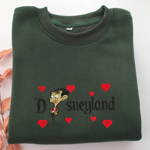 Junior Mr Bean Disneyland Embroidery, Disneyland Embroidered Sweatshirt, Movie Disney Inspired, Best Gifts Idea For Him Her - Image 3