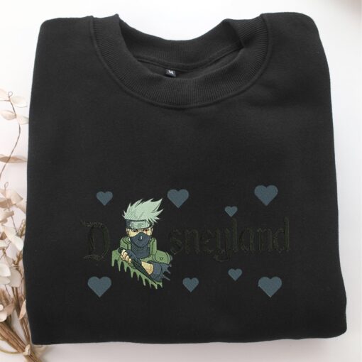 Kakashi Hatake Disneyland Embroidery, Disneyland Embroidered Sweatshirt, Movie Disney Inspired, Best Gifts Idea For Him Her - Image 5
