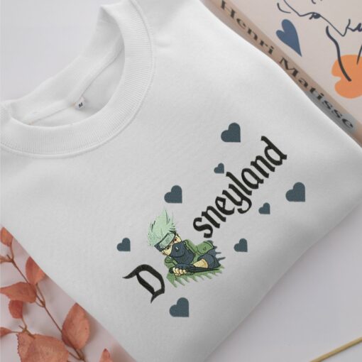 Kakashi Hatake Disneyland Embroidery, Disneyland Embroidered Sweatshirt, Movie Disney Inspired, Best Gifts Idea For Him Her - Image 2