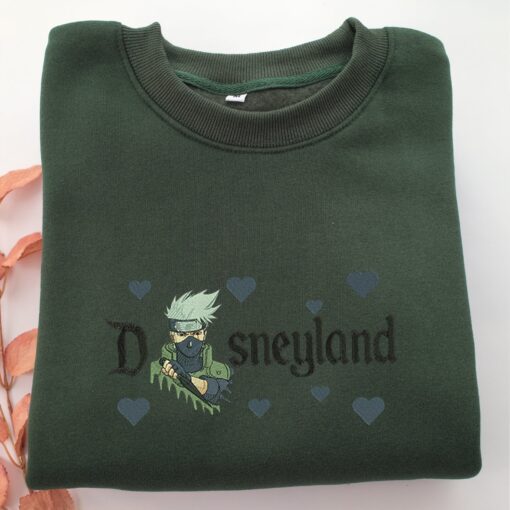 Kakashi Hatake Disneyland Embroidery, Disneyland Embroidered Sweatshirt, Movie Disney Inspired, Best Gifts Idea For Him Her - Image 3