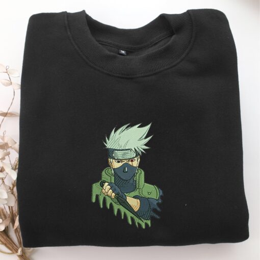 Kakashi Hatake Nike Embroidered Sweatshirt, Nike Movie Inspired, Best Gifts Idea For Him Her - Image 5