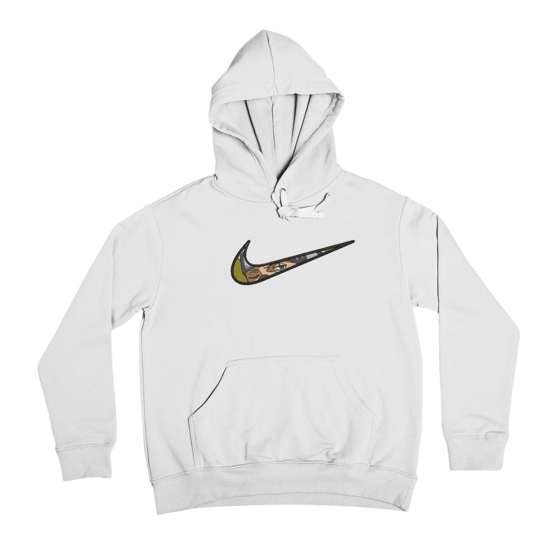 Kakashi Swoosh Hoodie Embroidered Hoodie Anime Best Gift Idea For Fan