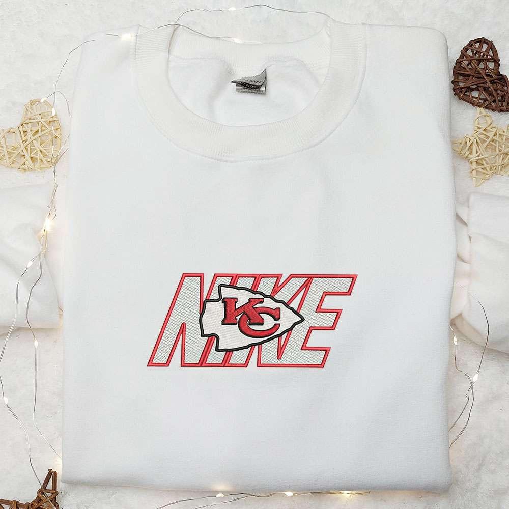 Kansas City Chiefs x Nike Embroidered Shirt NFL Sports Embroidered Hoodie Best Gift Ideas 1