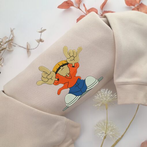 Kids Next Door Number 4 Embroidery, Disneyland Embroidered Sweatshirt, Movie Disney Inspired, Best Gifts Idea For Him Her