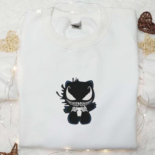 Kitty Venom Embroidered Sweatshirt Halloween Embroidered Hoodie Best Halloween Gift Ideas