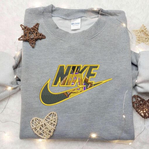 Kobe Bryan x Nike Embroidered Shirt Custom Nike Embroidered Shirt NBA Sport Embroidered Shirt 1