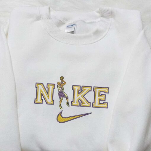 Kobe Bryant x Nike NBA Sport Embroidered Shirt Nike Inspired Embroidered Shirt Best Gift for Family