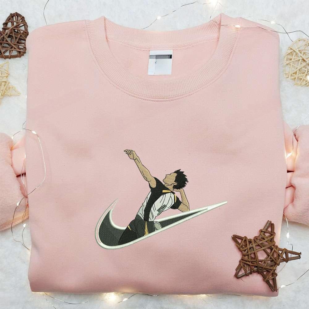 Koutaro Bokuto Haikyu Anime Embroidered Shirt 1 , Anime Embroidered T-shirt Sweatshirt Hoodie, Inspired Anime Movie, Best Gift for Anime Fans