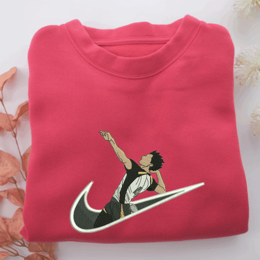 Koutarou Bokuto Swoosh Nike Embroidered Sweatshirt, Nike Movie Inspired, Best Gifts Idea For Him Her - Image 5