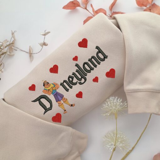 Kronk Disneyland Embroidery, Disneyland Embroidered Sweatshirt, Movie Disney Inspired, Best Gifts Idea For Him Her