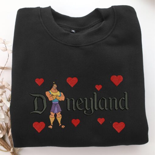 Kronk Disneyland Embroidery, Disneyland Embroidered Sweatshirt, Movie Disney Inspired, Best Gifts Idea For Him Her - Image 5