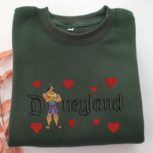 Kronk Disneyland Embroidery, Disneyland Embroidered Sweatshirt, Movie Disney Inspired, Best Gifts Idea For Him Her - Image 3