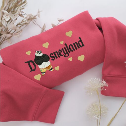 Kung Fu Panda Disneyland Embroidery, Disneyland Embroidered Sweatshirt, Movie Disney Inspired, Best Gifts Idea For Him Her - Image 4