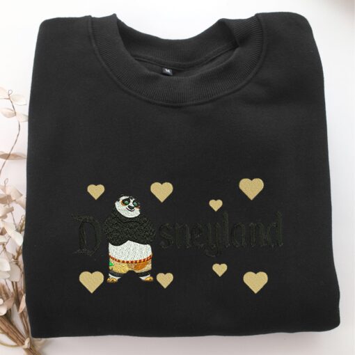 Kung Fu Panda Disneyland Embroidery, Disneyland Embroidered Sweatshirt, Movie Disney Inspired, Best Gifts Idea For Him Her - Image 5