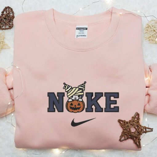 Kuromi Mummy x Nike Embroidered Sweatshirt Nike Inspired Embroidered Shirt The Best Halloween Gift