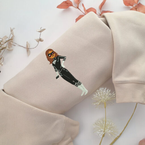 Lady Wifi Embroidery, Disneyland Embroidered Sweatshirt, Movie Disney Inspired, Best Gifts Idea For Him Her