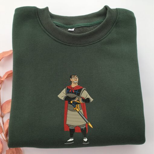 Li Shang Embroidery, Disneyland Embroidered Sweatshirt, Movie Disney Inspired, Best Gifts Idea For Him Her - Image 3