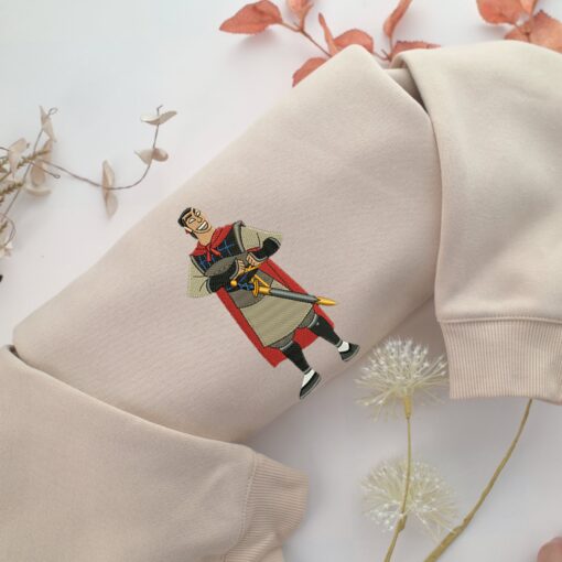 Li Shang Embroidery, Disneyland Embroidered Sweatshirt, Movie Disney Inspired, Best Gifts Idea For Him Her