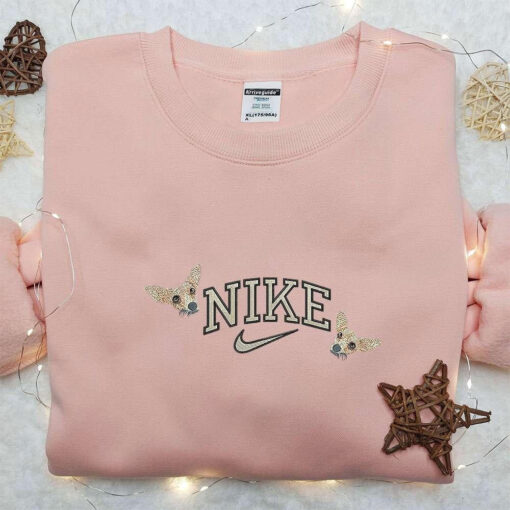Light Pink Nike Dogs, Animal Lover, Best Gift For Family