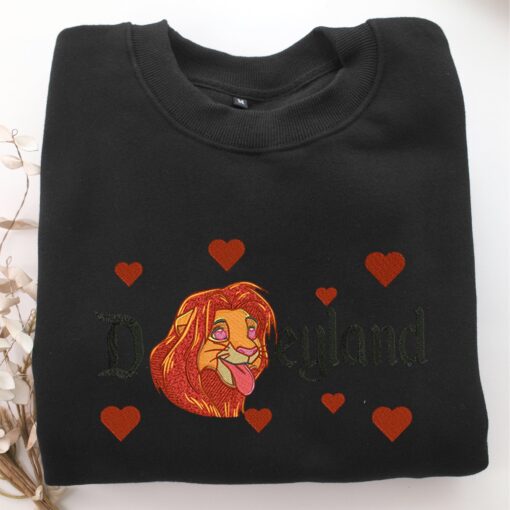 Lion King v2 Disneyland Embroidery, Disneyland Embroidered Sweatshirt, Movie Disney Inspired, Best Gifts Idea For Him Her - Image 5