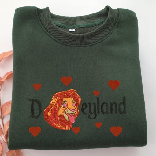 Lion King v2 Disneyland Embroidery, Disneyland Embroidered Sweatshirt, Movie Disney Inspired, Best Gifts Idea For Him Her - Image 3