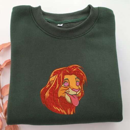 Lion King v2 Nike Embroidered Sweatshirt, Nike Movie Inspired, Best Gifts Idea For Him Her - Image 5