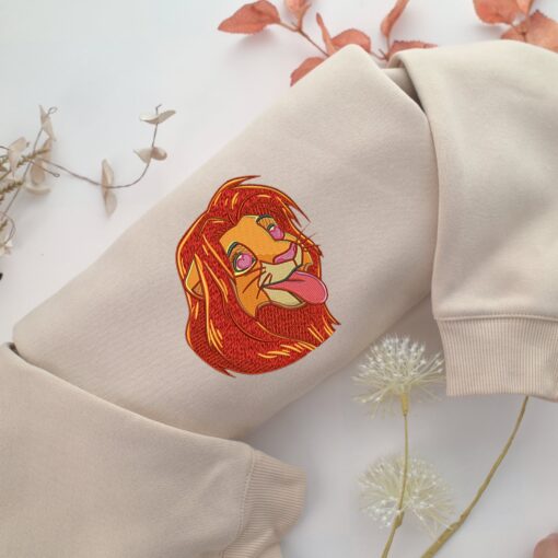 Lion King v2 Nike Embroidered Sweatshirt, Nike Movie Inspired, Best Gifts Idea For Him Her