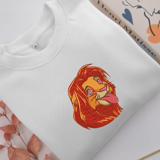 Lion King v2 Nike Embroidered Sweatshirt, Nike Movie Inspired, Best Gifts Idea For Him Her - Image 3