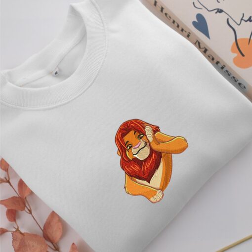 Lion King v2 Nike Embroidered Sweatshirt, Nike Movie Inspired, Best Gifts Idea For Him Her - Image 4