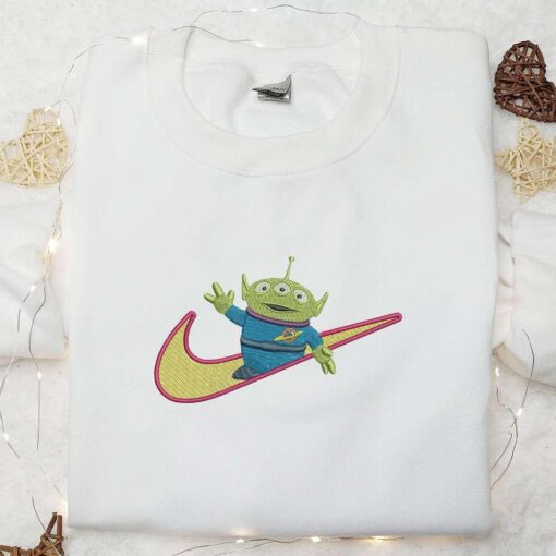 Little Green Alien Disney Toy Story Embroidered Shirt Inspired Movie Best Gift Idea For Family