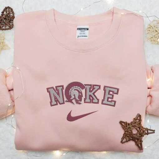 Little Rock Trojans x Nike Embroidered Shirt NCAA Sports Embroidered Hoodie Best Gift Idea