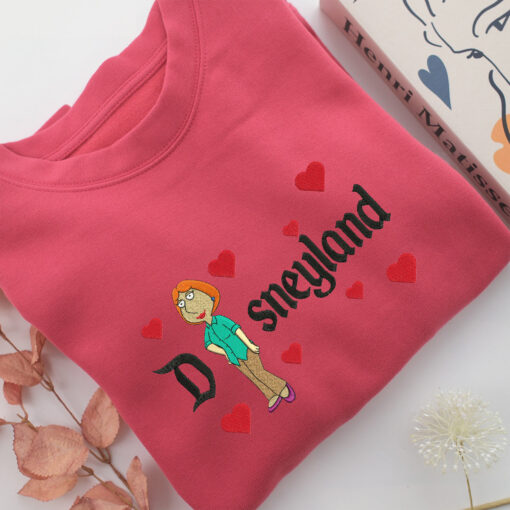 Lois Griffin Disneyland Embroidery, Disneyland Embroidered Sweatshirt, Movie Disney Inspired, Best Gifts Idea For Him Her - Image 4