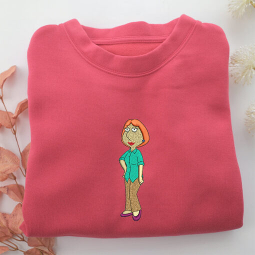 Lois Griffin Embroidery, Disneyland Embroidered Sweatshirt, Movie Disney Inspired, Best Gifts Idea For Him Her - Image 4