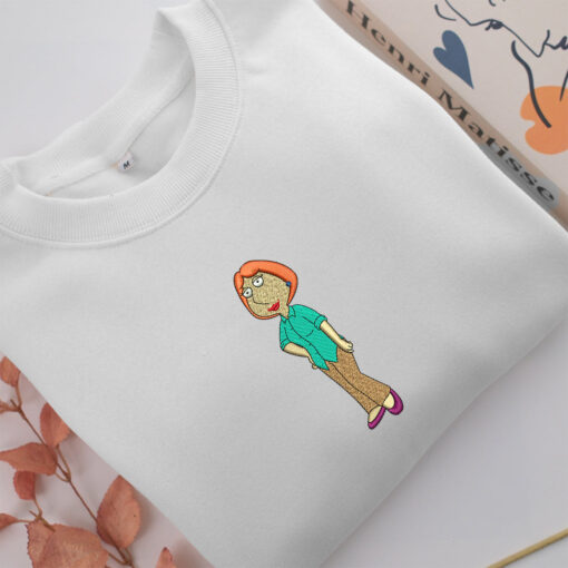Lois Griffin Embroidery, Disneyland Embroidered Sweatshirt, Movie Disney Inspired, Best Gifts Idea For Him Her - Image 2